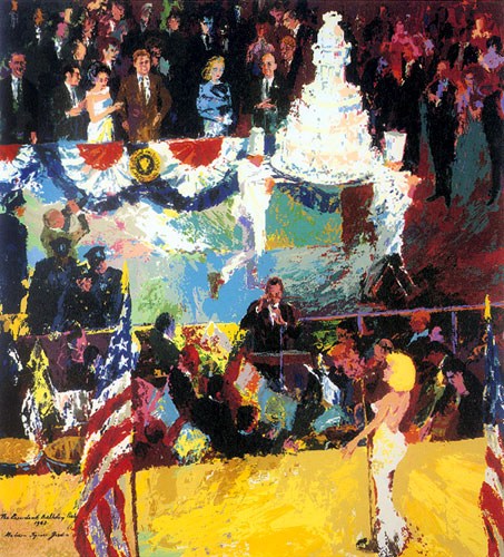 Leroy Neiman President's Birthday Party